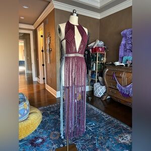 Original GoodVibeGoda Handmade Burning Man Macramé Rope Art